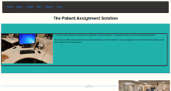 Desktop Screenshot of patientassignment.net